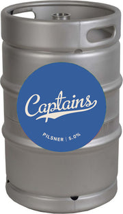 Captain's Craft Beer Pilsner Keg (50L) - Beer - Black Market
