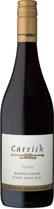 Carrick Bannockburn Central Otago Pinot Noir 2022 - Pinot Noir - Black Market