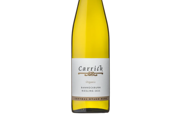 Carrick Bannockburn Central Otago Riesling 2026 - Riesling - Black Market
