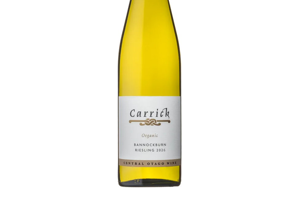 Carrick Bannockburn Central Otago Riesling 2026 - Riesling - Black Market