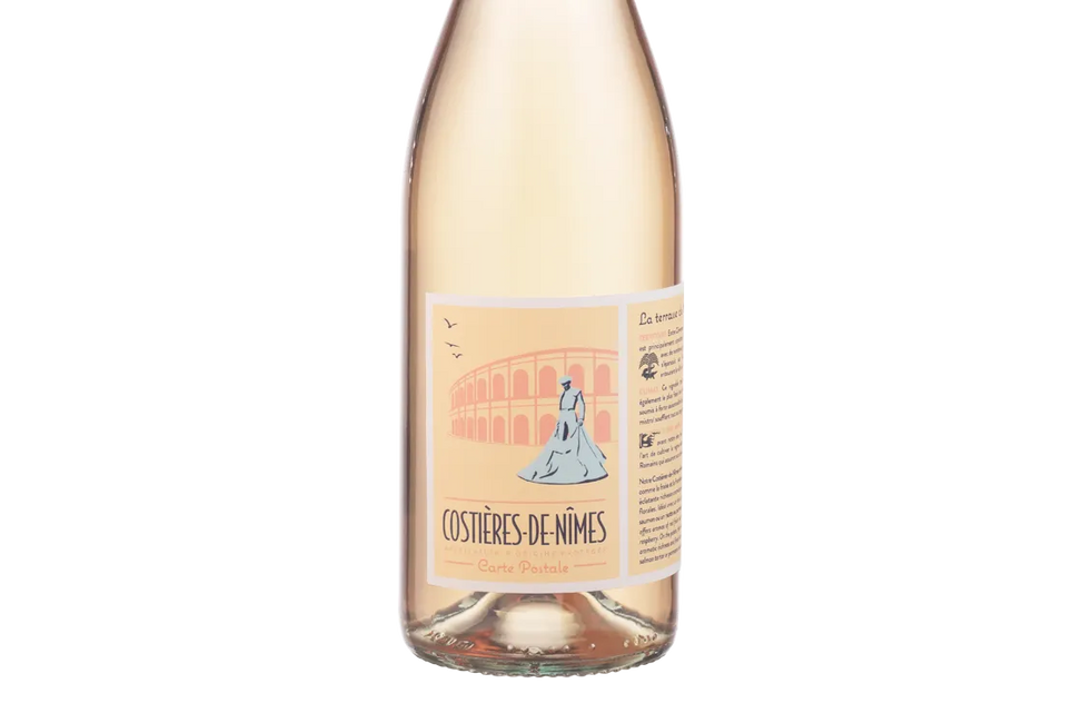 Carte Postale Costière de Nîmes Rosé 2024 (France) - Rosé - Black Market