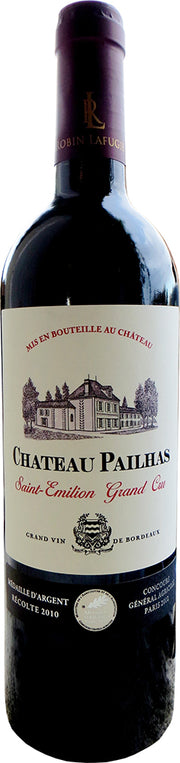 Château Pailhas Saint-Émilion Grand Cru 2019 (France) - Bordeaux Blend - Black Market