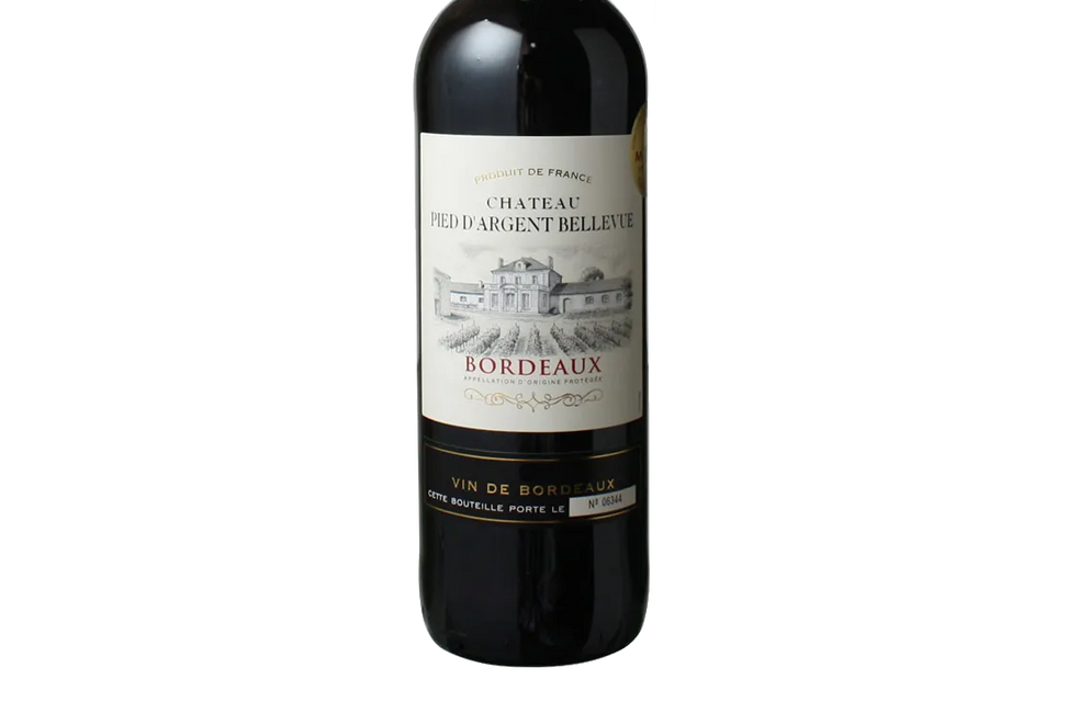 Château Pied d’Argent Bellevue Bordeaux 2022 (France) - Bordeaux Blend - Black Market