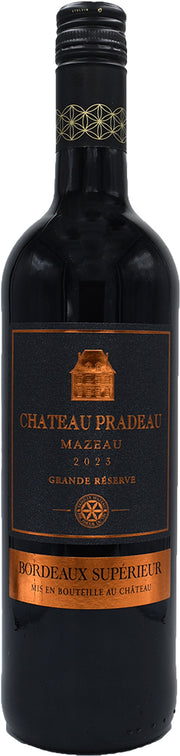 Château Pradeau Bordeaux Supérieur Rouge 2023 (France) - Bordeaux Blend - Black Market