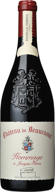 Château de Beaucastel Châteauneuf du Pape Hommage à Jacques Perrin 2017 (France) - - Black Market