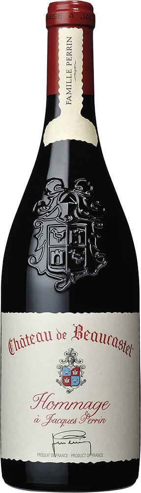 Château de Beaucastel Châteauneuf du Pape Hommage à Jacques Perrin 2017 (France) - - Black Market