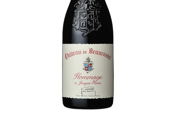 Château de Beaucastel Châteauneuf du Pape Hommage à Jacques Perrin 2018 (France) - - Black Market