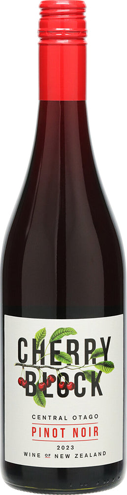 Cherry Block Central Otago Pinot Noir 2023 - Pinot Noir - Black Market
