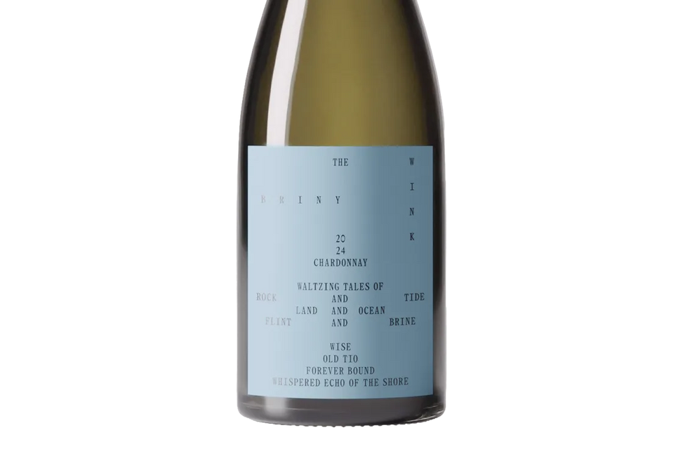 Chris Scott The Briny Wink Tuki Tuki Valley Chardonnay 2024 - Chardonnay - Black Market