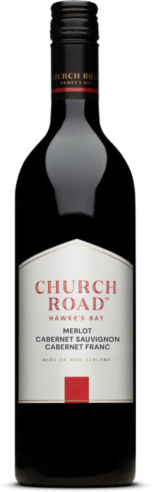 Church Road Hawke's Bay Merlot Cabernet Sauvignon Franc 2023 - Bordeaux Blend - Black Market
