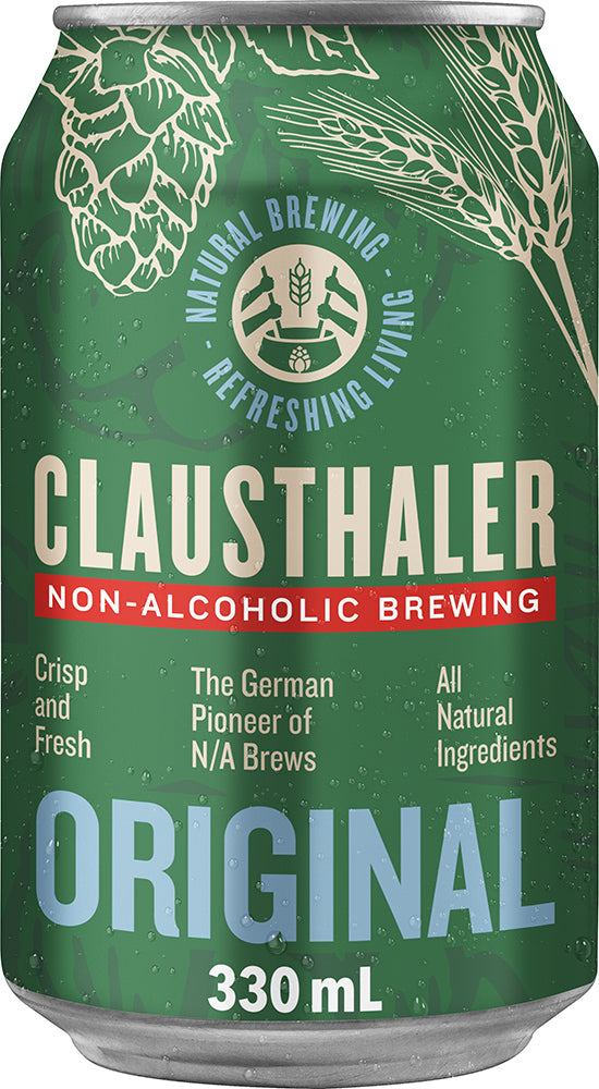 Clausthaler Non Alcoholic Lager (330ml) (6x4pk) - Beer - Black Market