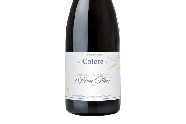 Colere Ashmore Vineyard Marlborough Pinot Noir 2020 - Pinot Noir - Black Market