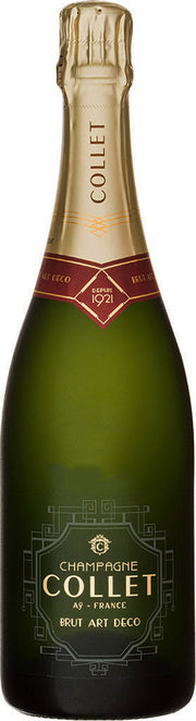 Collet Art Deco Champagne Brut NV (France) - Brut - Black Market