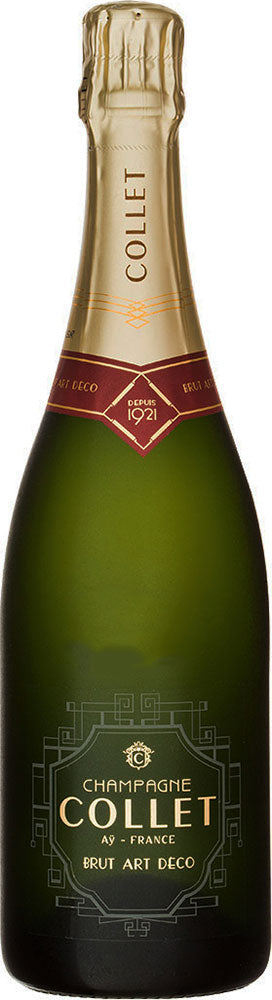 Collet Art Deco Champagne Brut NV (France) - Brut - Black Market