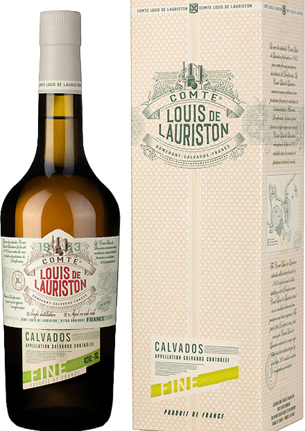 Comte de Lauritson Fine Calvados Gift Box - Brandy - Black Market