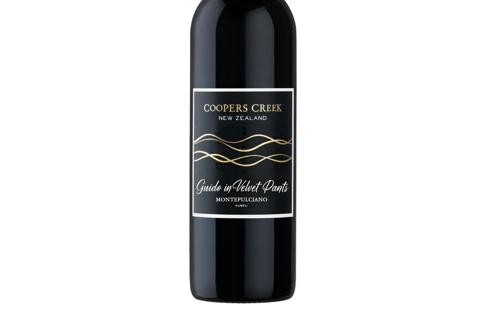 Coopers Creek Select Vineyards Guido In Velvet Pants Kumeu Montepulciano 2019 - Montepulciano - Black Market