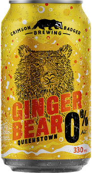 Crimson Badger 0% Ginger Bear (330ml) - Ginger Beer - Black Market