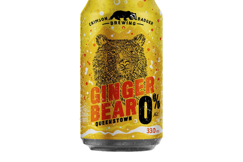 Crimson Badger 0% Ginger Bear (330ml) - Ginger Beer - Black Market