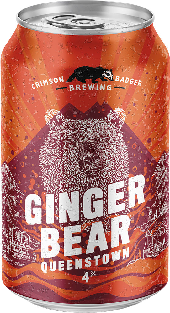 Crimson Badger 4% Ginger Bear (330ml) - Ginger Beer - Black Market