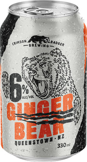 Crimson Badger 6% Ginger Bear (330ml) - Ginger Beer - Black Market