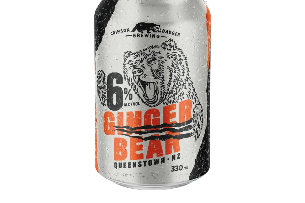 Crimson Badger 6% Ginger Bear (330ml) - Ginger Beer - Black Market