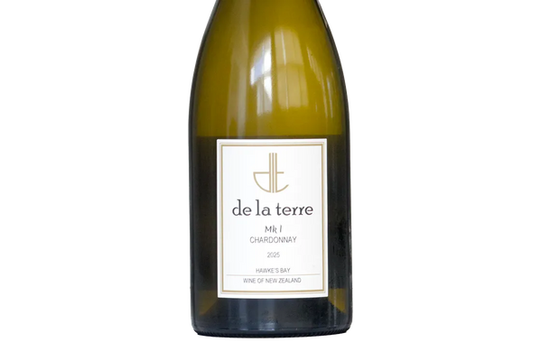 De la Terre Mark I Hawke's Bay Chardonnay 2025 - Chardonnay - Black Market