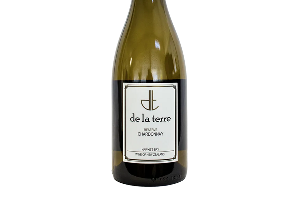 De la Terre Reserve Hawke's Bay Chardonnay 2019 - Chardonnay - Black Market