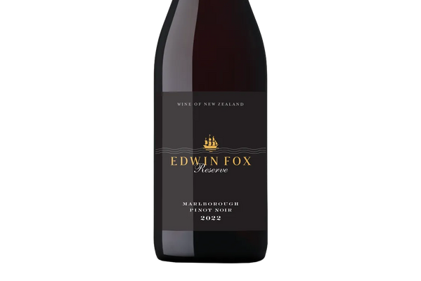 Edwin Fox Reserve Marlborough Pinot Noir 2022 - Pinot Noir - Black Market