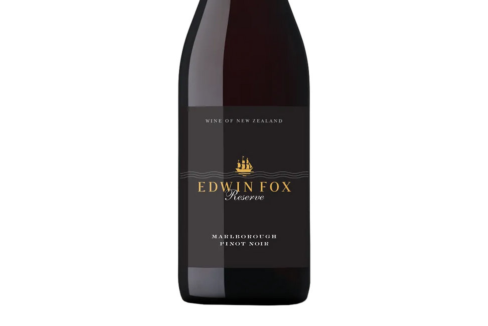 Edwin Fox Reserve Marlborough Pinot Noir 2023 - Pinot Noir - Black Market