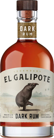 El Galipote Dark Rum (700ml) - Rum - Black Market