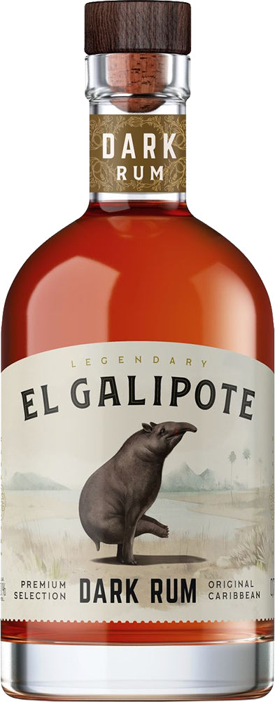 El Galipote Dark Rum (700ml) - Rum - Black Market