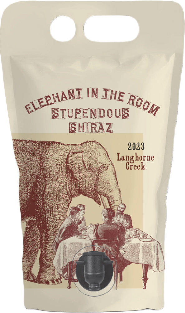 Elephant In The Room Bagnum Stupendous Langhorne Creek Shiraz 2023 Magnum 1.5L (Australia) - Shiraz - Black Market