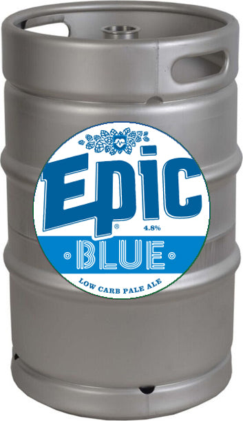 Epic Blue Low Carb Pale Ale Keg (50L) - Beer - Black Market