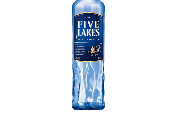 Five Lakes Classic Vodka (700ml) - Vodka - Black Market