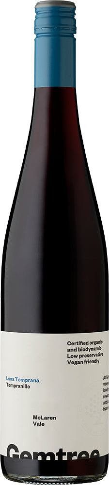 Gemtree Luna Temprana McLaren Vale Tempranillo 2022 (Australia) - Tempranillo - Black Market