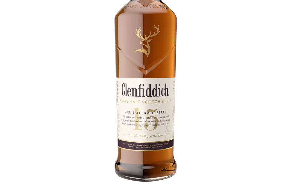 Glenfiddich 15YO Single Malt Scotch Whisky (700ml) - Whisky - Black Market