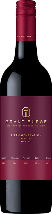 Grant Burge 5th Generation Barossa Merlot 2024 (Australia)