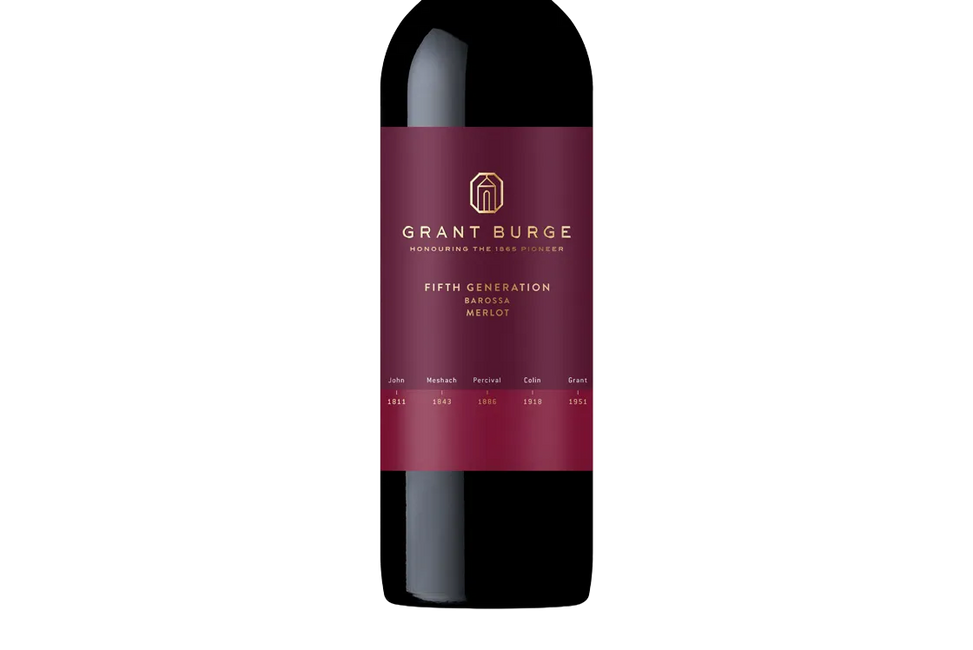 Grant Burge 5th Generation Barossa Merlot 2024 (Australia)