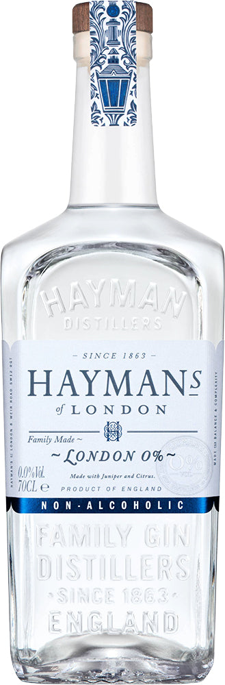 Hayman's London 0% Gin (700ml) - Gin - Black Market