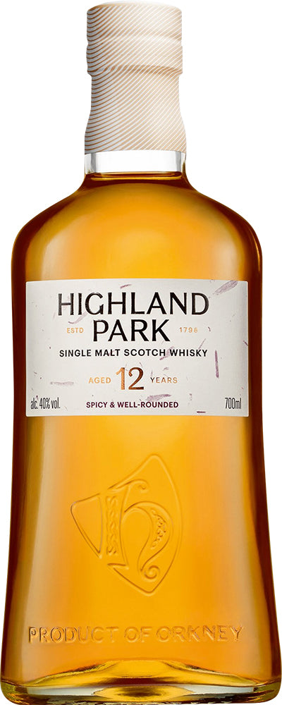 Highland Park 12YO Single Malt Scotch Whisky (700ml) - Whisky - Black Market