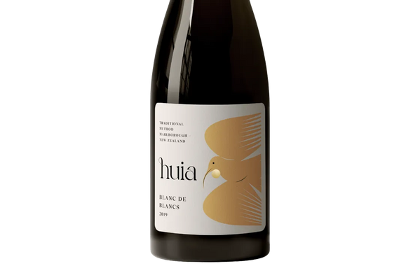 Huia Marlborough Sparkling Blanc de Blancs 2019 - Blanc de Blancs - Black Market
