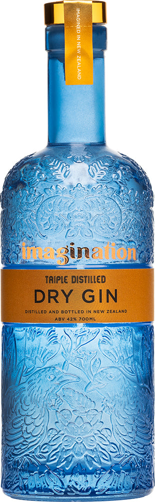 ImaGINation Reikorangi Triple Distilled Dry Gin (700ml) - Gin - Black Market