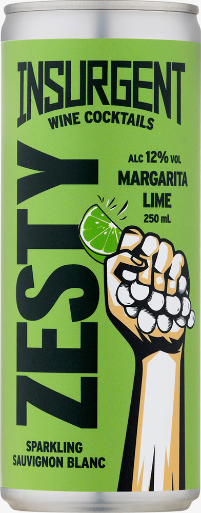 Insurgent Wine Cocktails Zesty Margarita Sparkling Sauvignon (250ml) - Pre-Mixed - Black Market