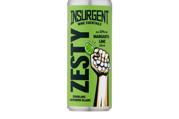 Insurgent Wine Cocktails Zesty Margarita Sparkling Sauvignon (250ml) - Pre-Mixed - Black Market