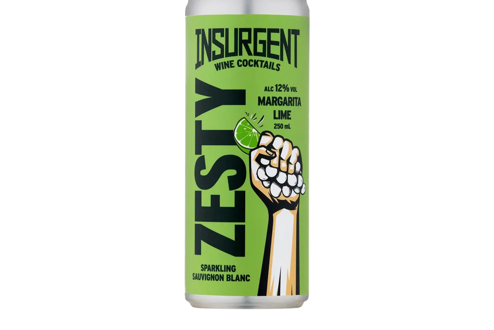 Insurgent Wine Cocktails Zesty Margarita Sparkling Sauvignon (250ml) - Pre-Mixed - Black Market