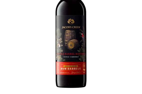 Jacob's Creek Double Barrel Rum South Australia Shiraz Cabernet 2021 (Australia) - Shiraz - Black Market