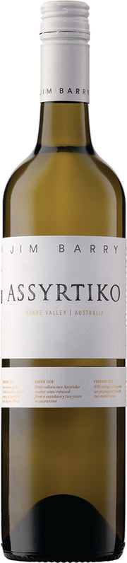 Jim Barry Clare Valley Assyrtiko 2024 (Australia) - Assyrtiko - Black Market