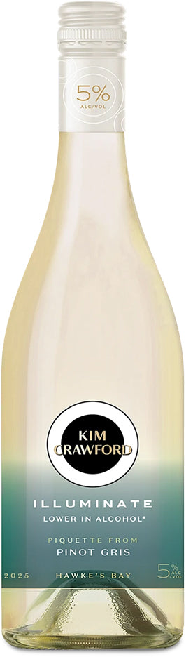 Kim Crawford Illuminate Lighter Pinot Gris 2025 - Pinot Gris - Black Market