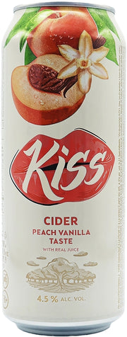 Kiss Cider Peach Vanilla (500ml) - Cider - Black Market