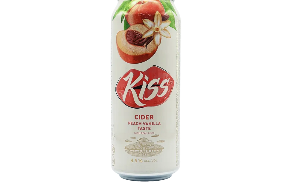 Kiss Cider Peach Vanilla (500ml) - Cider - Black Market